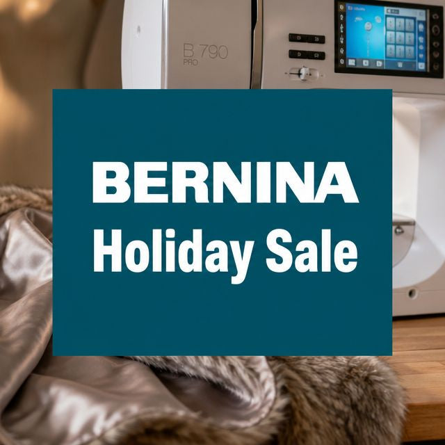 BERNINA Holiday Sales 2026: Free Faux Fur Muffler Tutorial