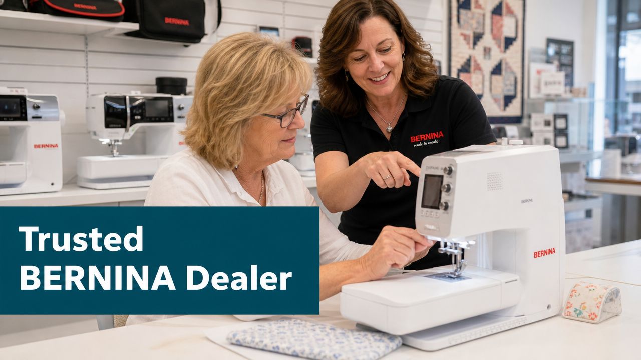 How to Find a Trusted BERNINA Sewing Machine Dealer