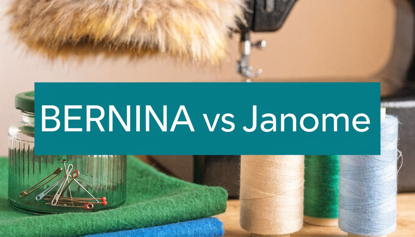 BERNINA vs Janome for Quilting: A Faux Fur Hat Test