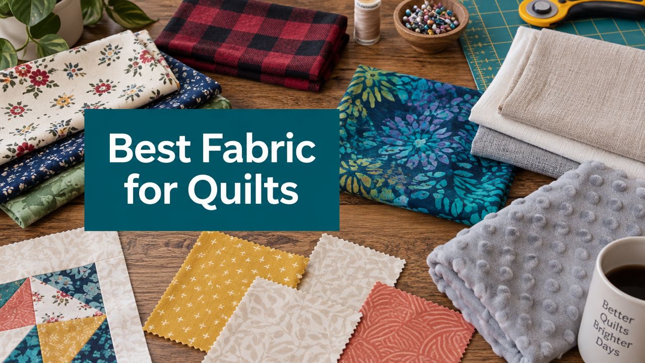 Best Fabric for Quilts How to Choose for Every Project