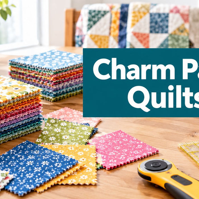 Charm Packs Quilt Guide for Beginners