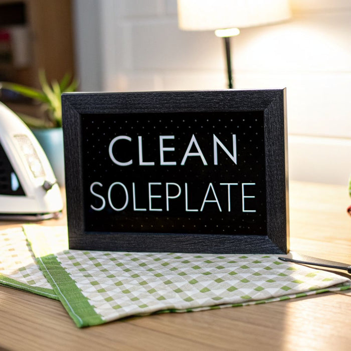 A Crafter's Guide to Cleaning an Iron Soleplate