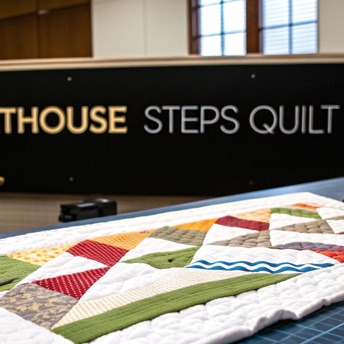 Your Guide to the Classic Courthouse Steps Quilt