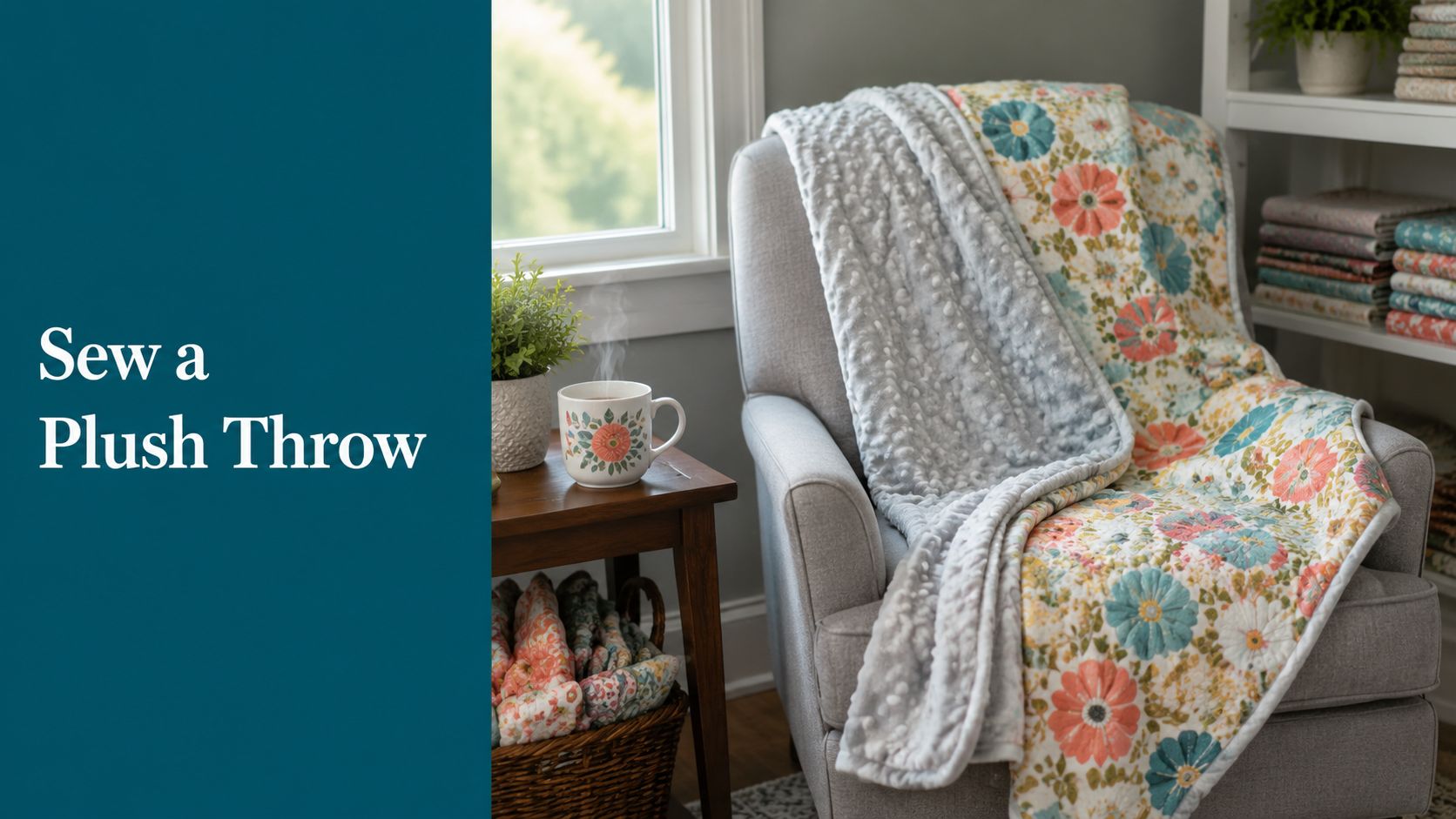 Sew a Plush Throw: Designer Quilting Fabric Shop Online