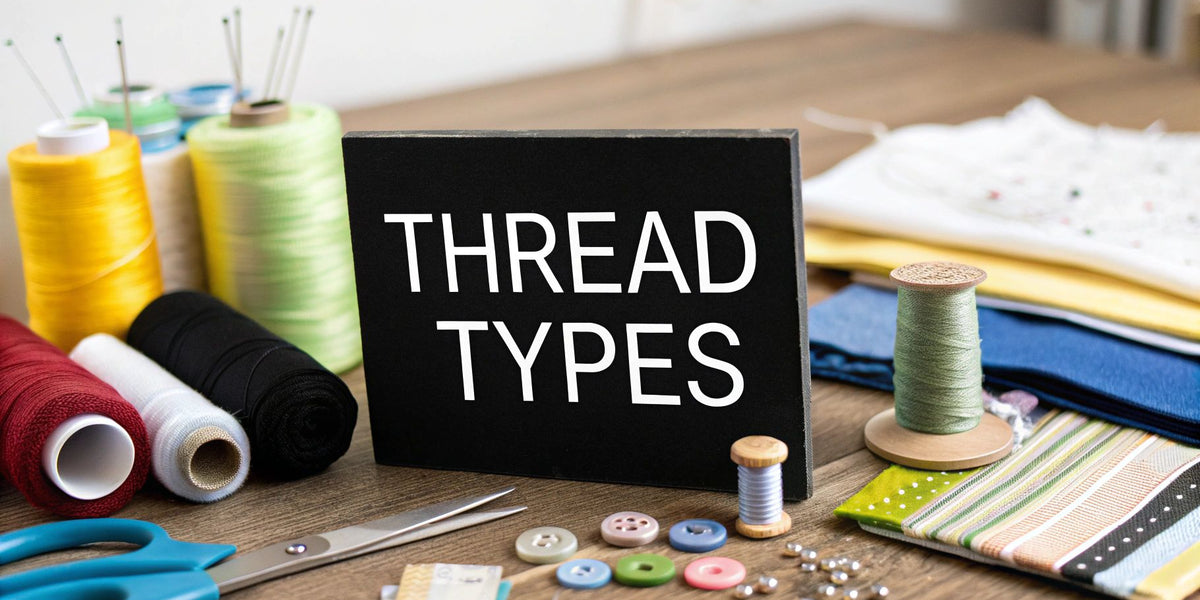 A Guide to the Different Types of Threads for Sewing — High Country Quilts