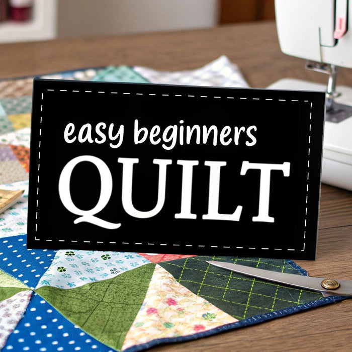 Easy Beginners Quilt: Discover the easy beginners quilt in simple steps