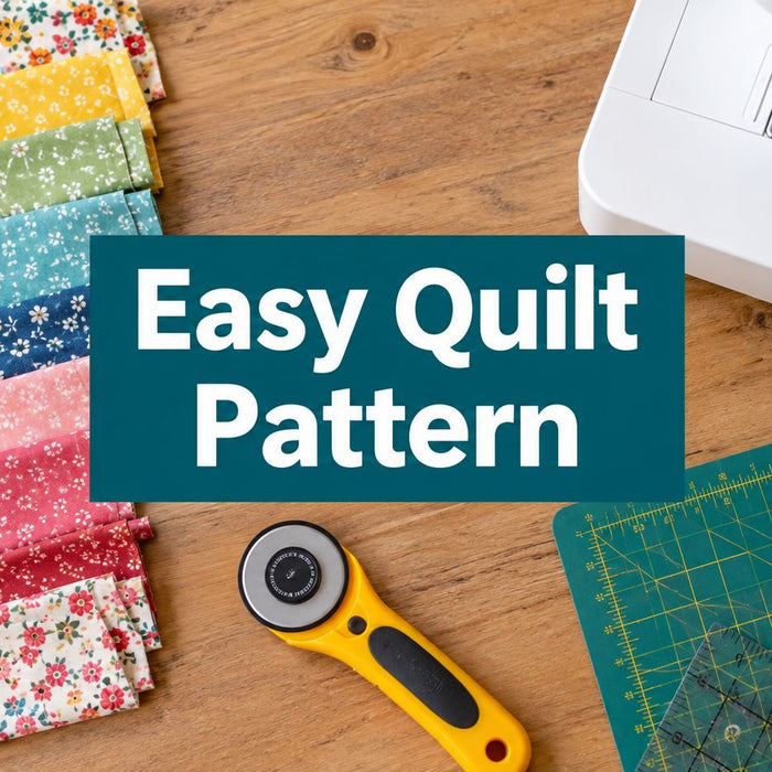 Easy Quilt Pattern for Beginners: A Friendly First Project