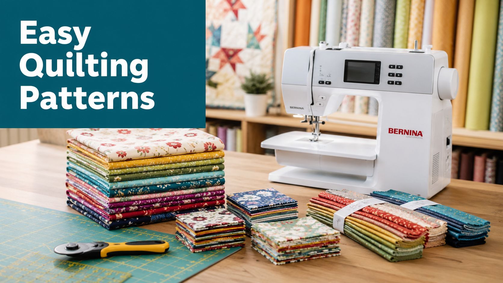 7 Easy Quilting Pattern Sources for Beginners