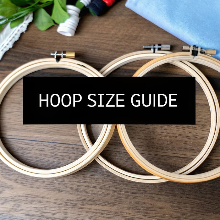 Embroidery Hoops Sizes: Choosing the Right Fit for Your Project