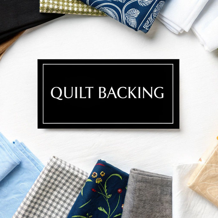 A Guide to Choosing the Best Fabric for Quilt Backing
