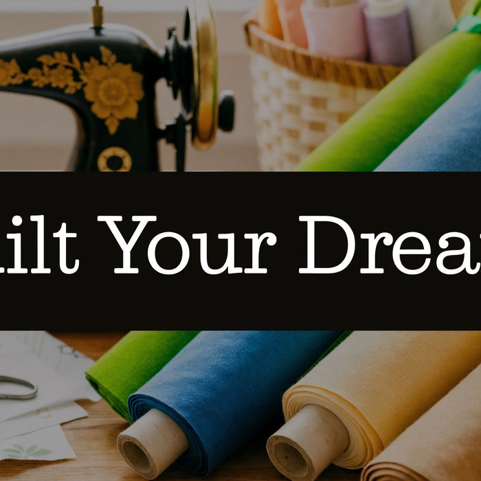 Fabric With a Sewing Theme: Quilt Your Dreams