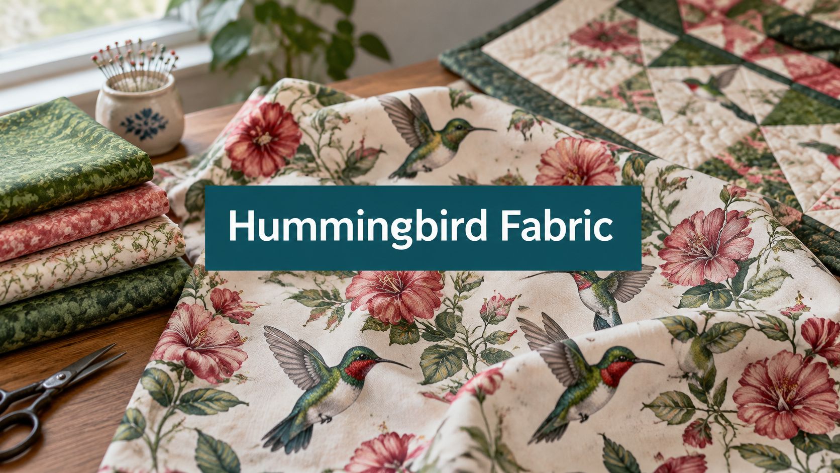 Fabric with Hummingbirds: Designs, Care, and Where to Buy
