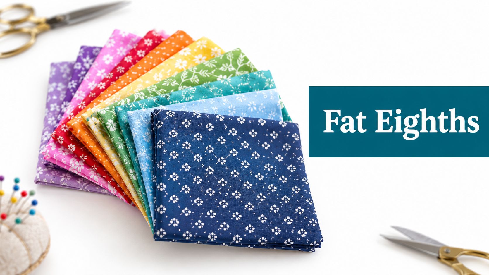 Fat Eighths Fabric: Sizes, Uses, and Beginner Projects