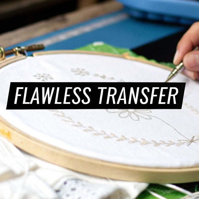 How to Transfer Embroidery Patterns Flawlessly