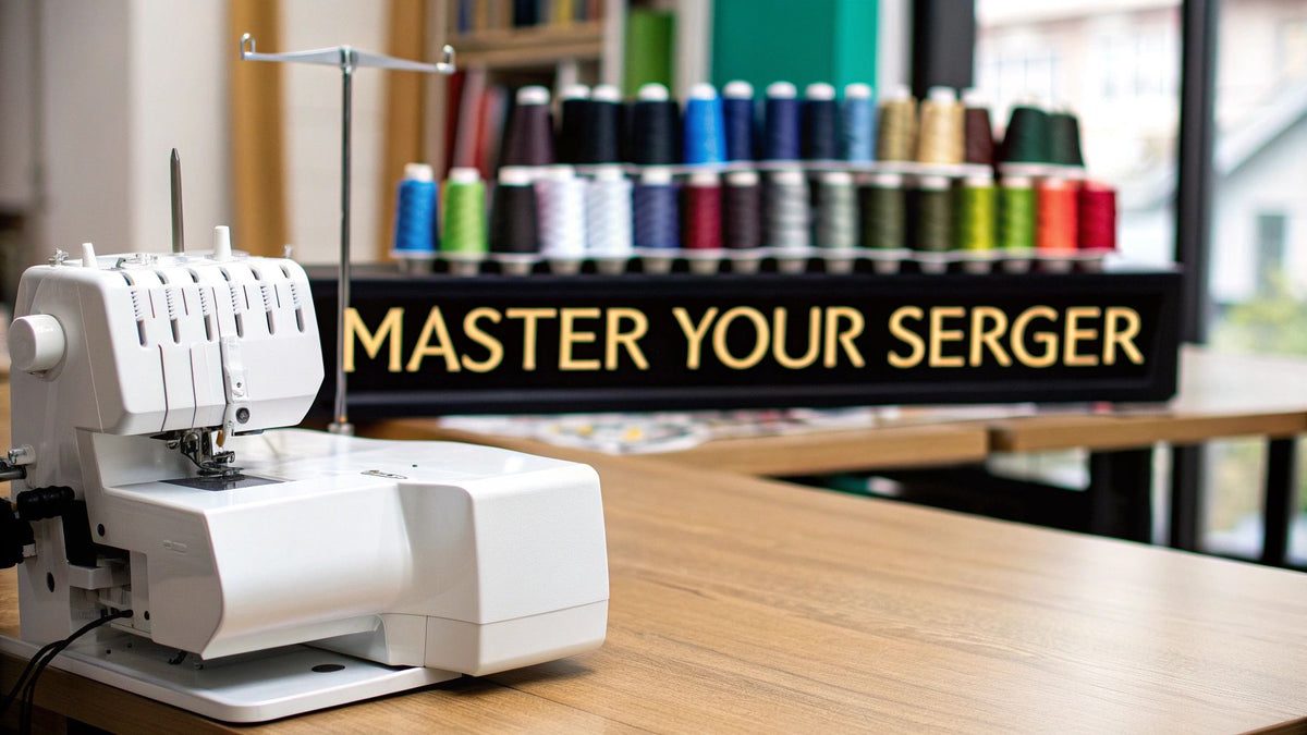 Serg Machine What Is a Serger Machine? Discover Its Benefits Today — High Country Quilts
