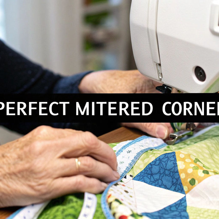 How to Miter Quilt Corners Perfectly Every Time