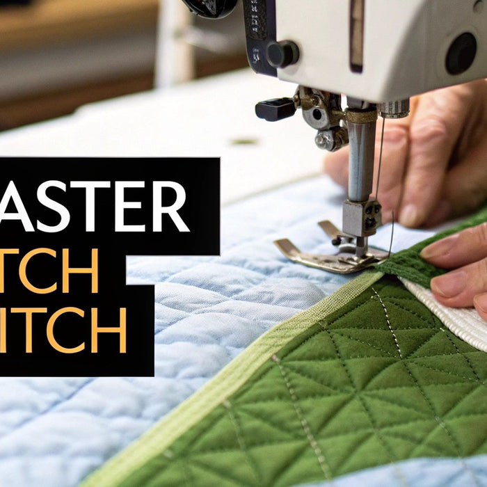Quilting Stitch in the Ditch: Master Easy Techniques