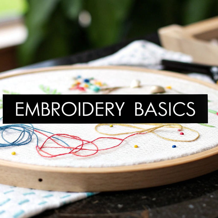 Basic Embroidery Stitches for Beginners Guide