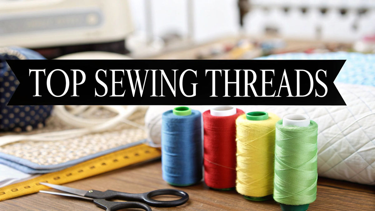 Learn the Top Types Sewing Thread for Your Projects — High Country Quilts