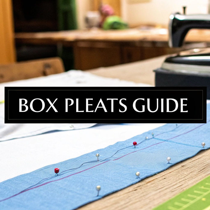 How to Make Box Pleats Like a Professional