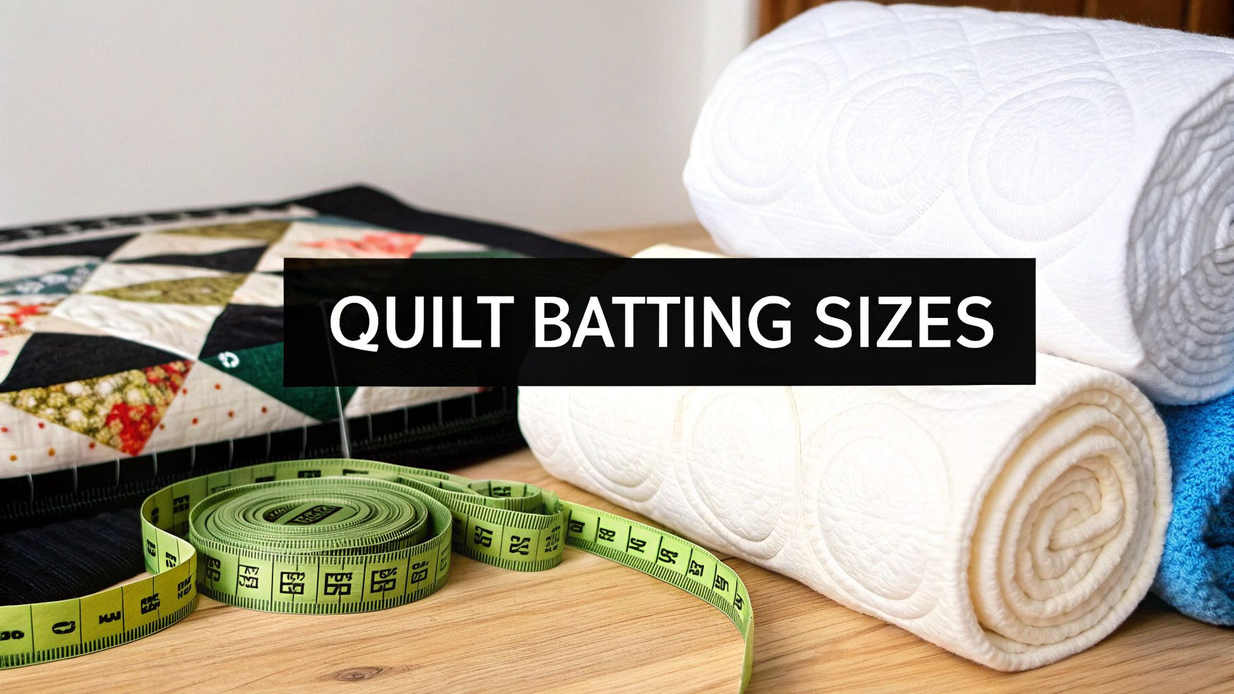 A Simple Guide to Quilt Batting Sizes