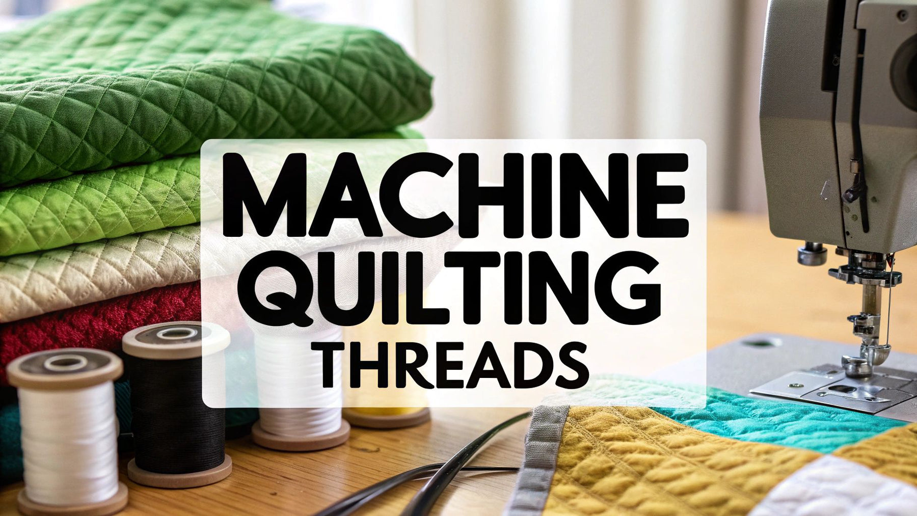 A Quilter's Guide to Machine Quilting Threads