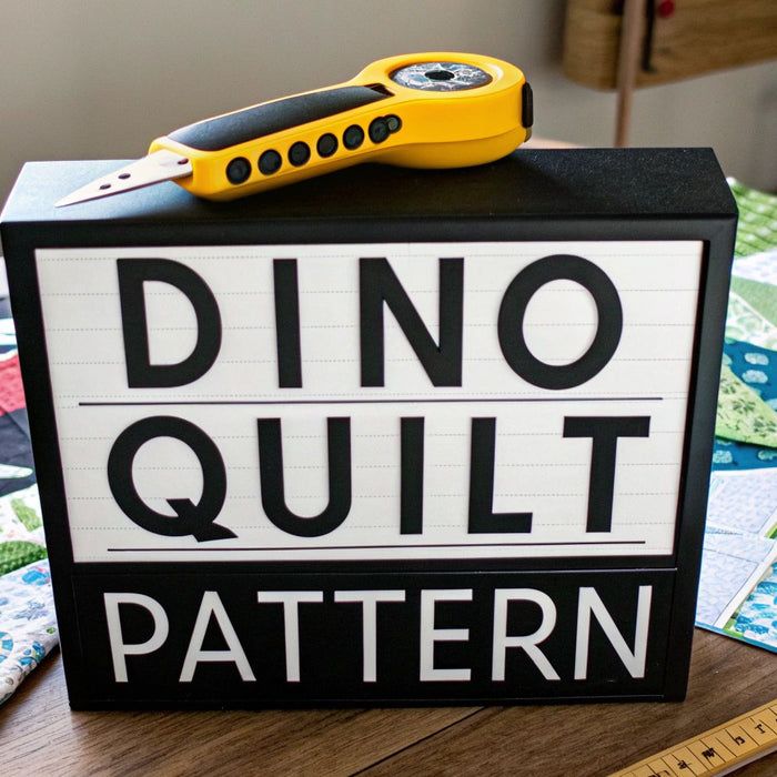 Create a Dino Quilt Pattern You'll Love
