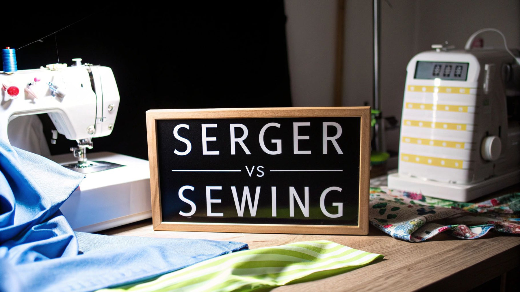 Serger vs Sewing Machine Which One Do You Need