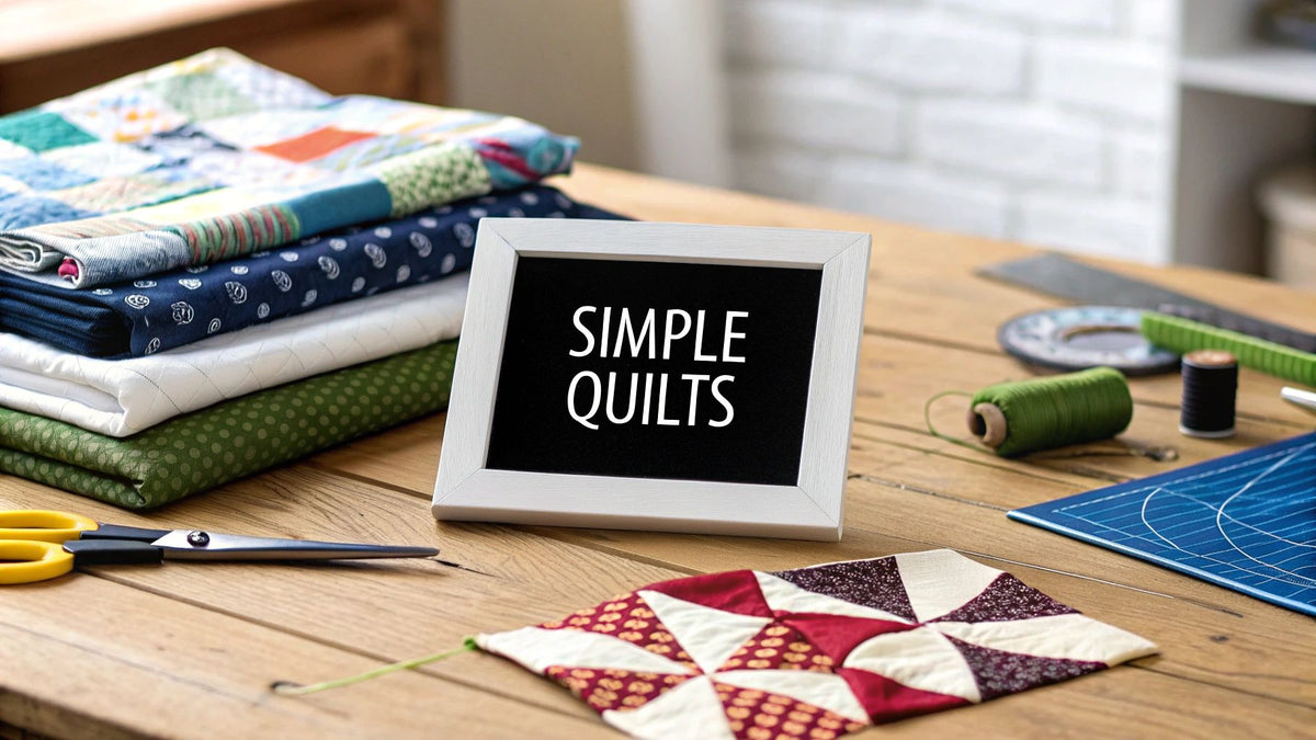8 Simple Quilting Patterns for Beginners to Try in 2025 — High Country ...