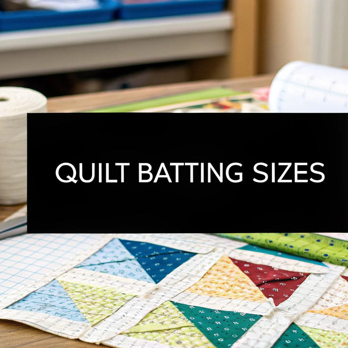 A Quilter's Guide to Quilt Batting Sizes