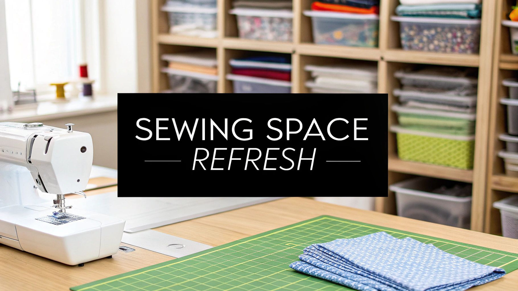 Top Sewing Room Organization Ideas to Refresh Your Space