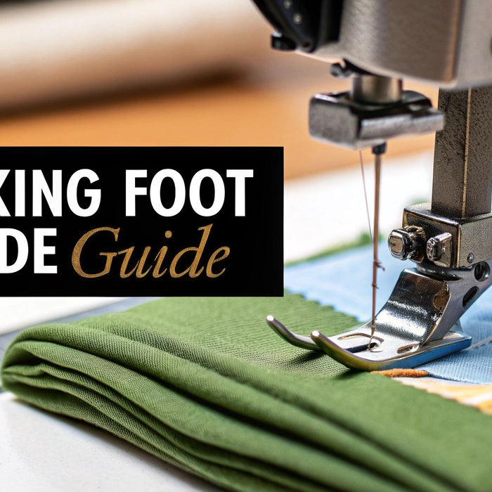 What Is a Walking Foot and Why You Need One