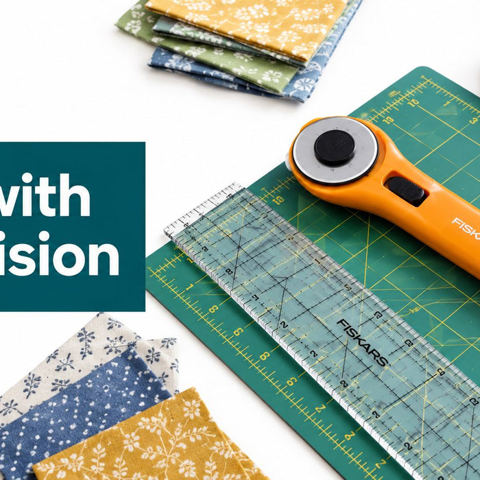 Fiskar Rotary Cutter and Ruler Combo
