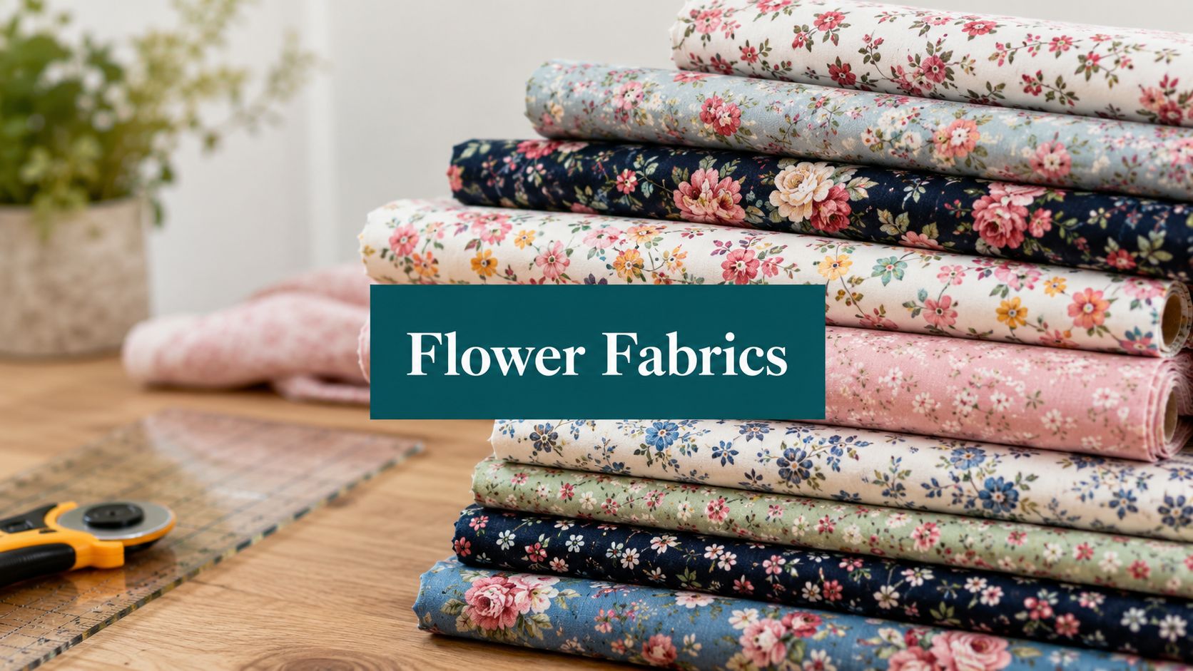Stunning Flower Fabric Patterns for Quilting