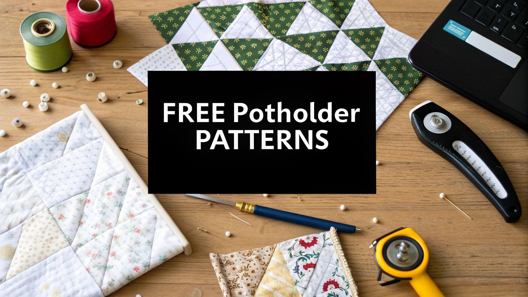 A Crafter's Guide to Free Patterns for Quilted Potholders