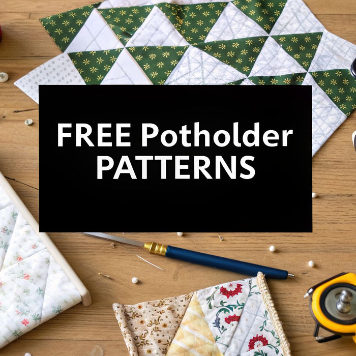 A Crafter's Guide to Free Patterns for Quilted Potholders