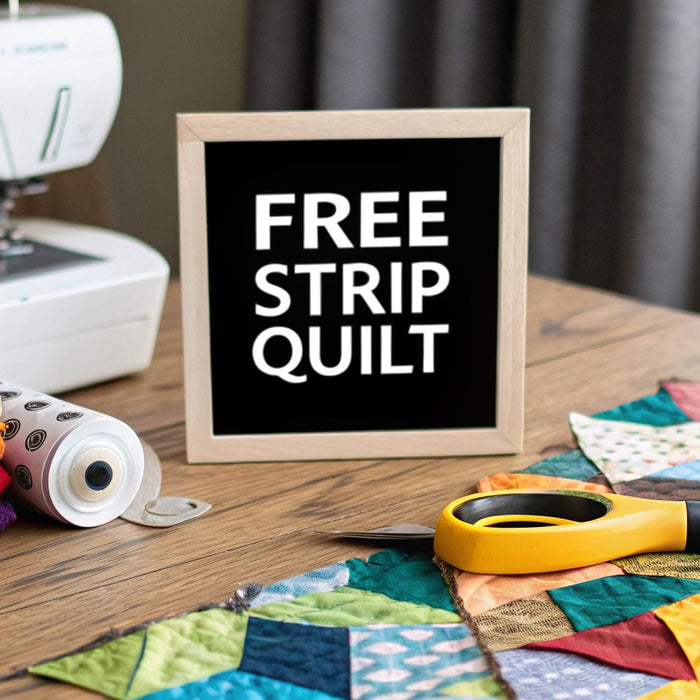 Your Guide to a Free Strip Quilt Pattern From High Country Quilts