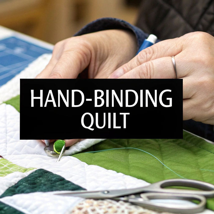 Mastering hand binding a quilt: a beautiful, durable finish