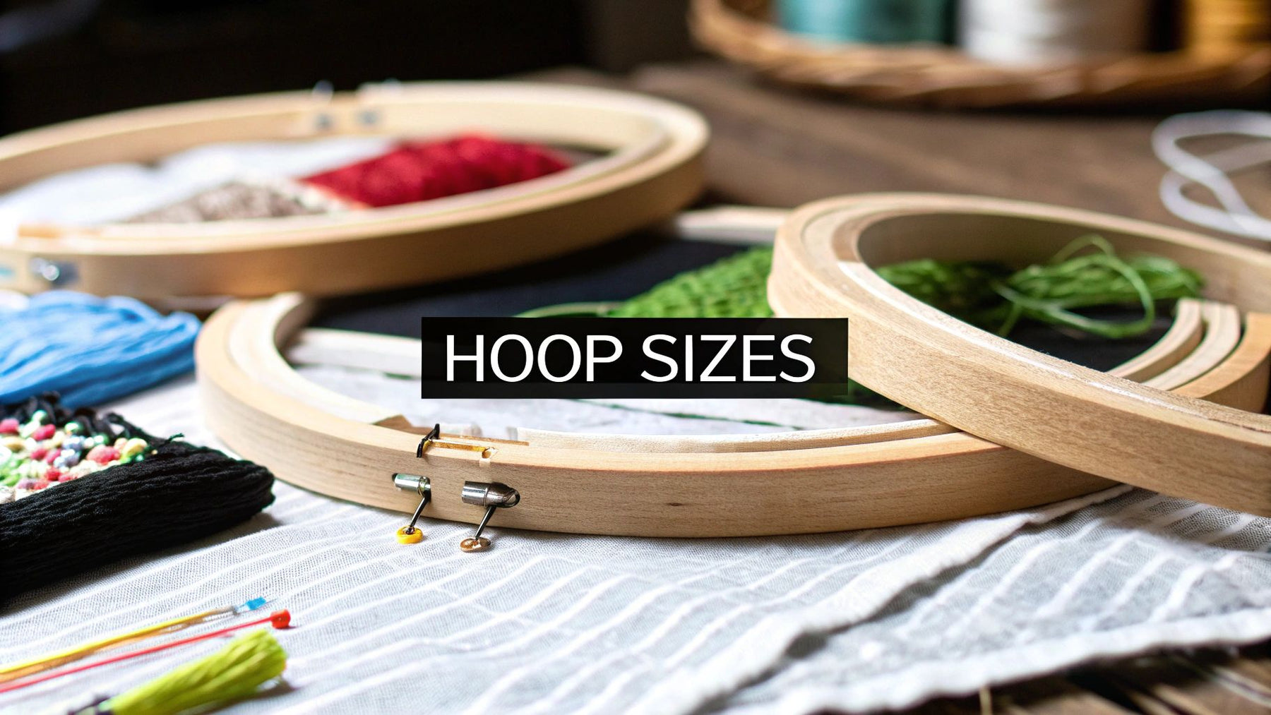 A Crafter's Guide to Hoop Sizes for Embroidery