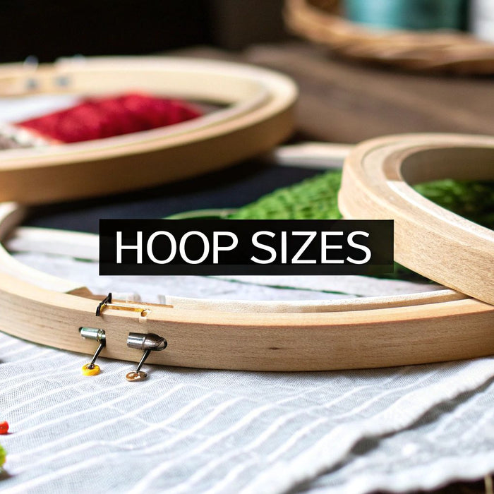 A Crafter's Guide to Hoop Sizes for Embroidery