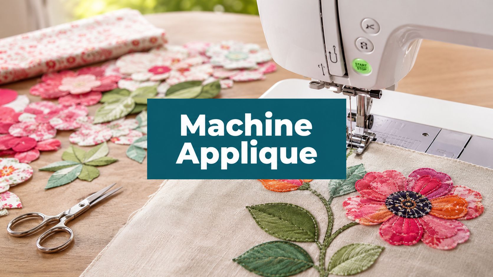 How to Applique by Machine: Flawless Results for Beginners
