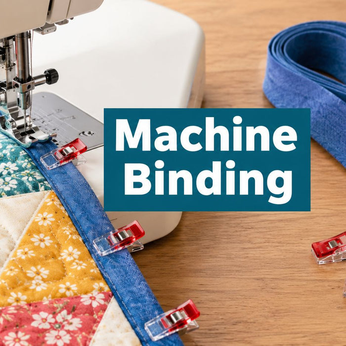 How to Attach Quilt Binding by Machine