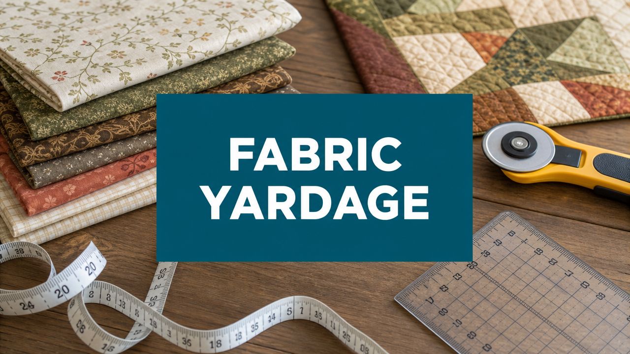 How to Calculate Fabric Yardage: A Quilter's Guide