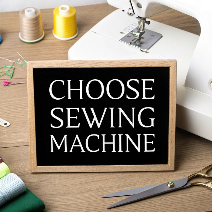 How to Choose a Sewing Machine A Practical Guide