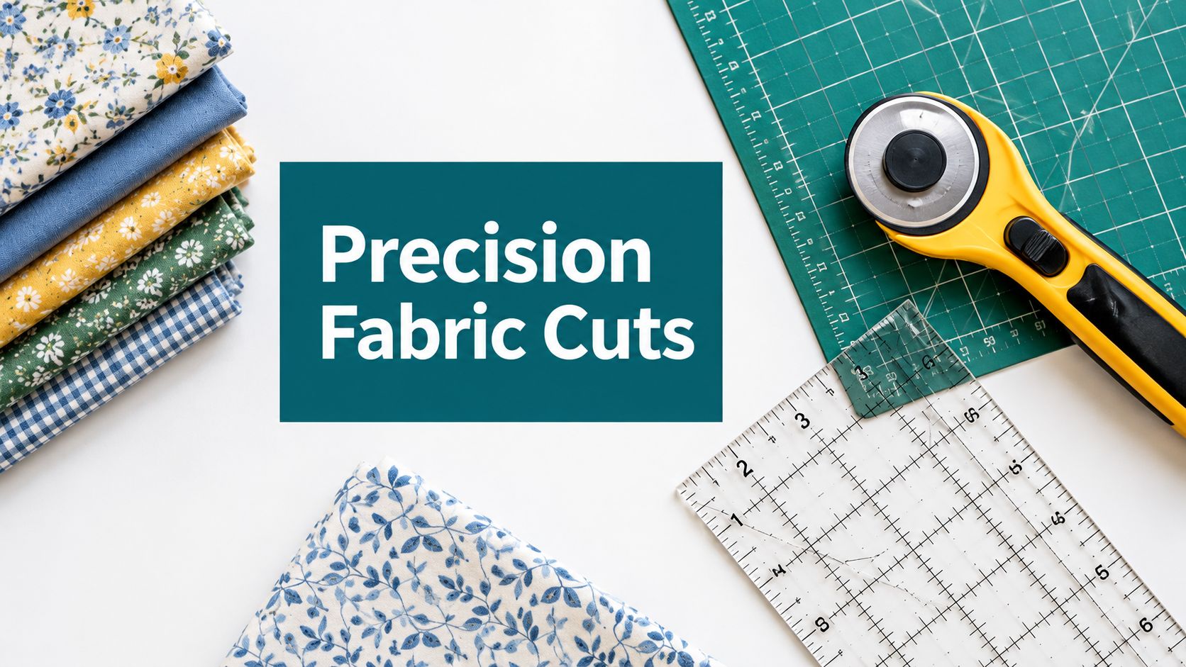 How to Cut Fabric for a Quilt Without Wasting It