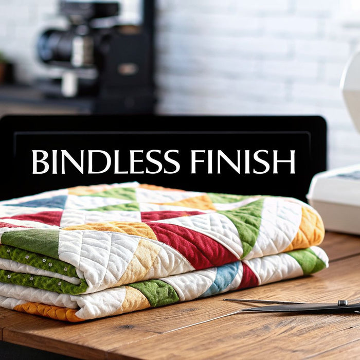 How to finish a quilt without binding: Quick, modern finishing options