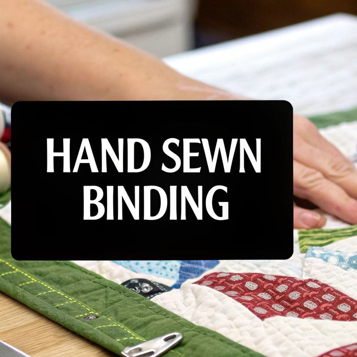 How to Hand Sew Quilt Binding: how to hand sew quilt binding for flawless edges