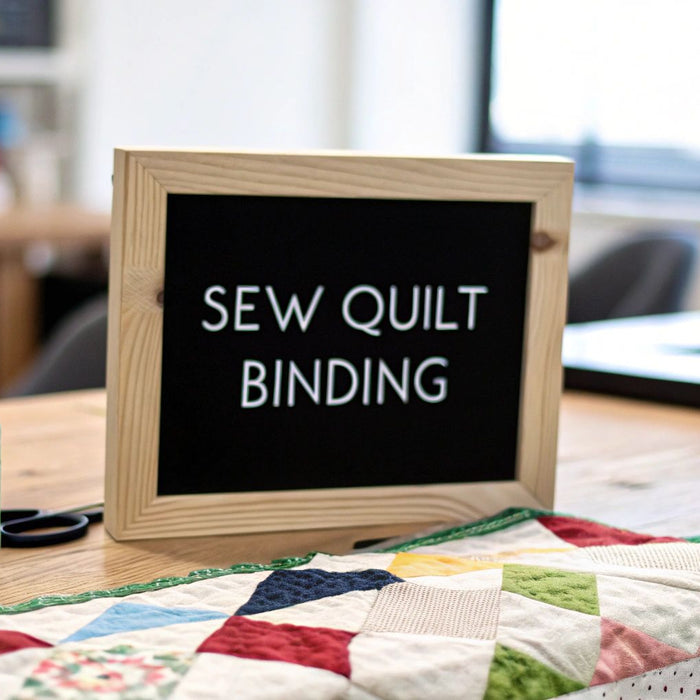 How to Hand Sew Quilt Binding: how to hand sew quilt binding for beginners