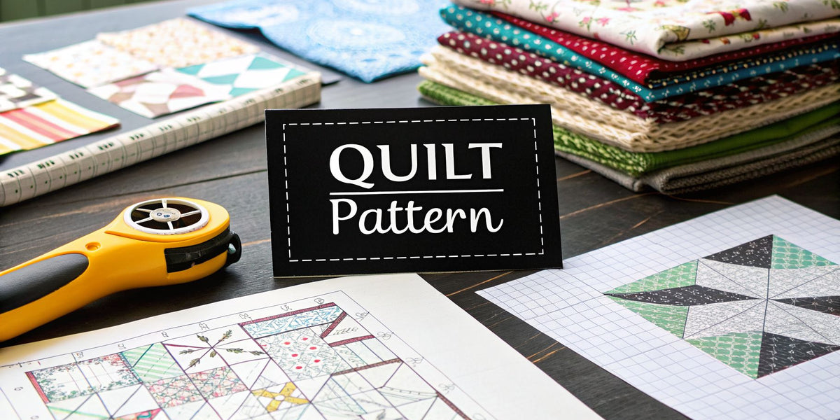 How to Make a Quilt Pattern From Inspiration to Final Design — High ...