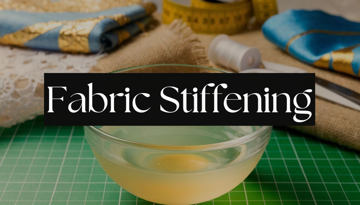 How to Make Fabric Stiff: 5 Methods for Cosplay & Quilts — High Country ...